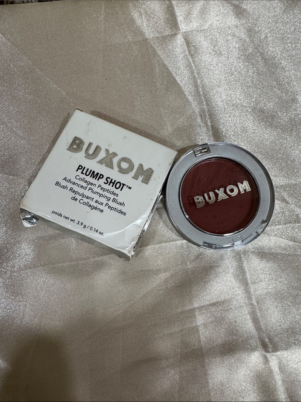 Buxom Plump Shot Blush in Cheeky Dolly